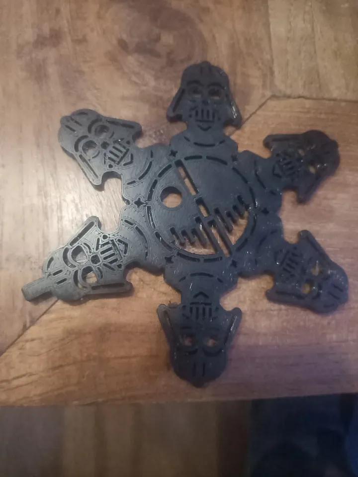 Darth Vader Death Star Snowflake - Afbeelding 4