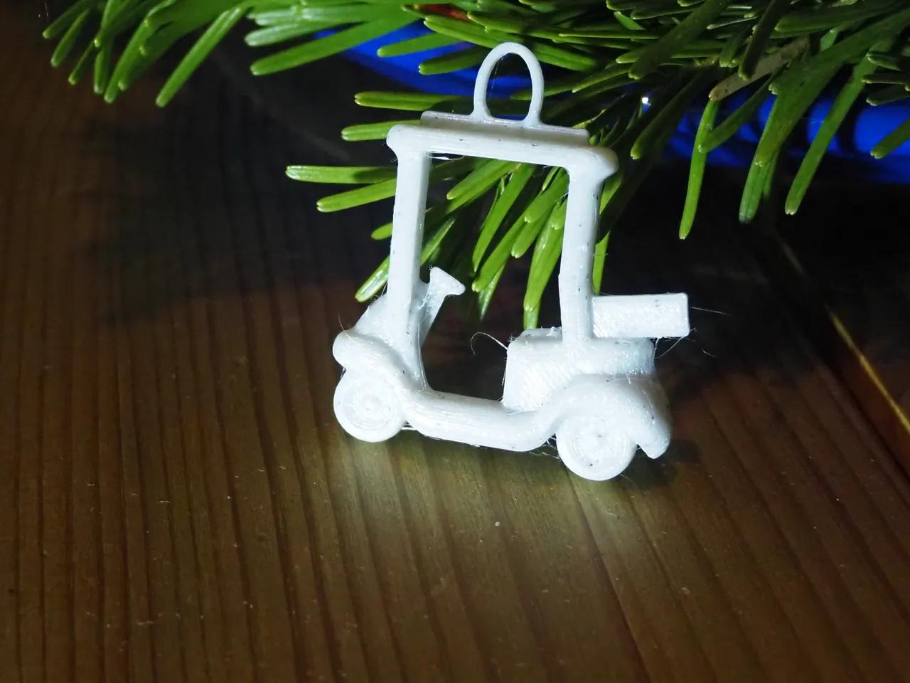 E3DBuggy as Christmas Tree decoration - Afbeelding 3