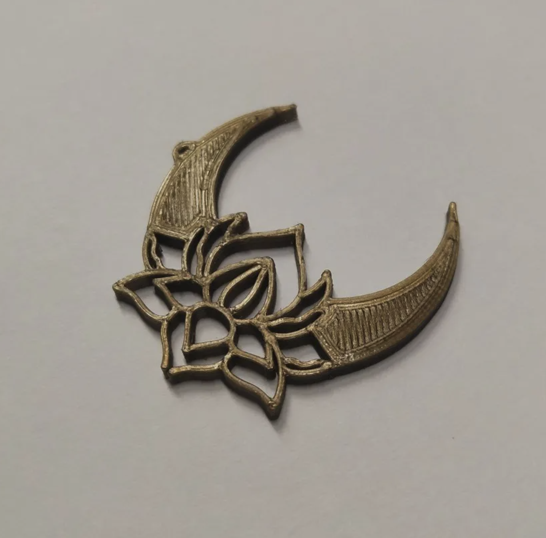 Halfmoon Mandala Flower tree hanger