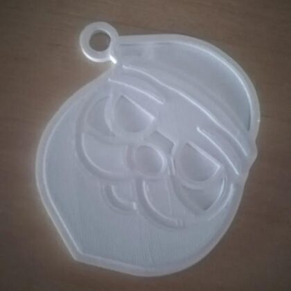Santa Keychain