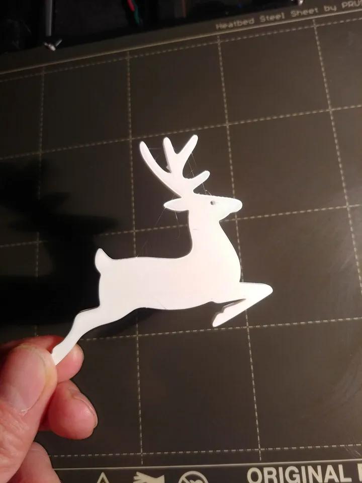 Christmas tree deer