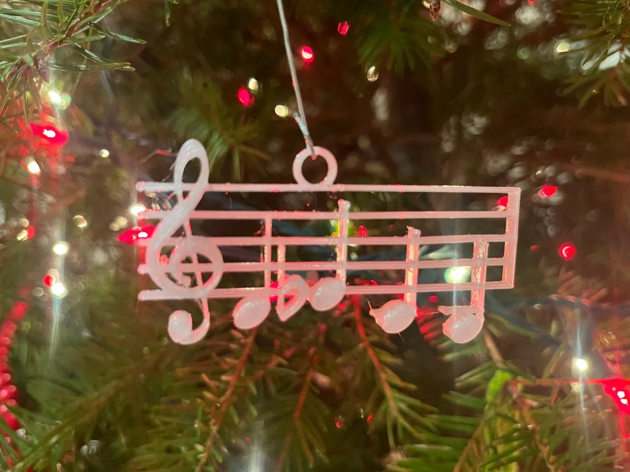 DSCH Christmas Tree Ornament