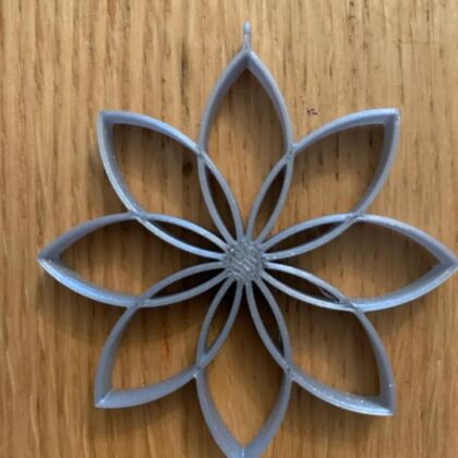 Christmas tree flower