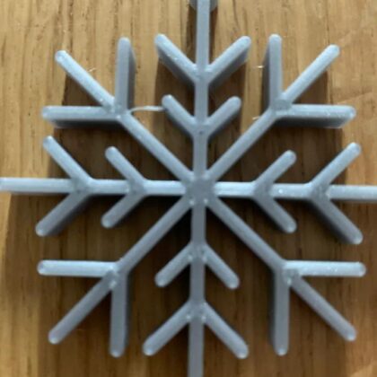 Christmas Tree Snowflake
