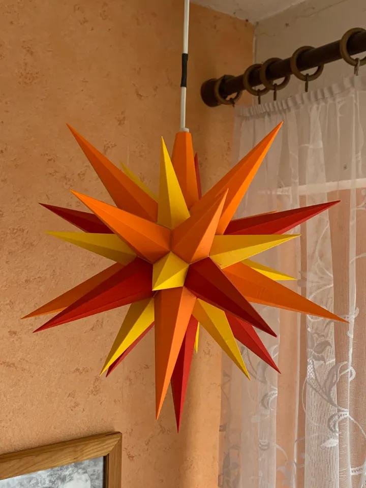 Hernhuter Stern (Christmas Star) - Afbeelding 4