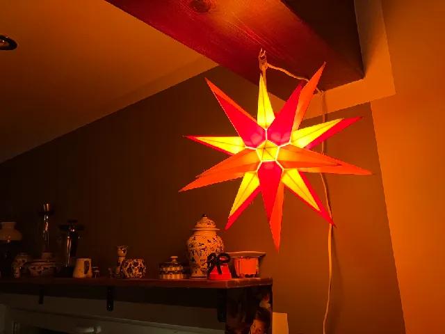 Hernhuter Stern (Christmas Star) - Afbeelding 7