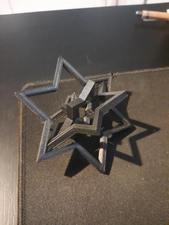 Spinning Christmas Star - Afbeelding 2