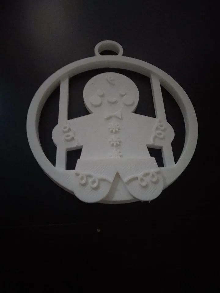 Gingerbread snowball