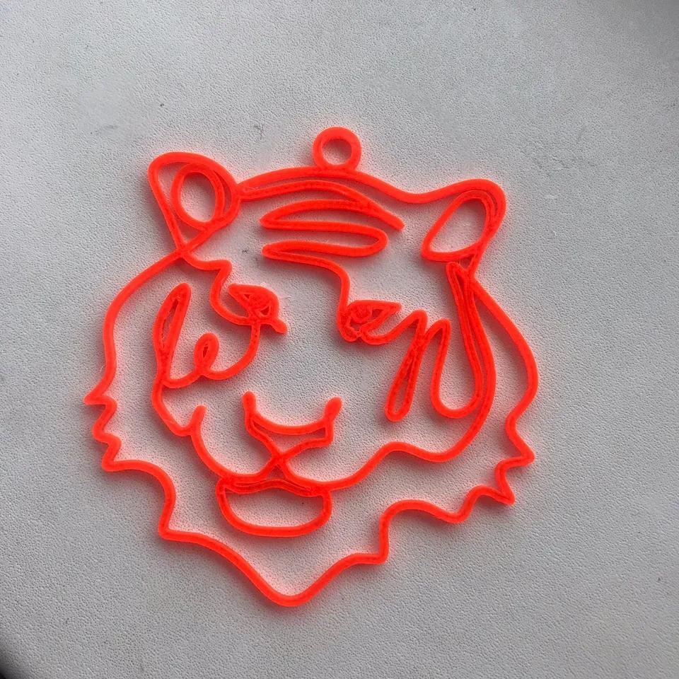 Tiger.Christmas decoration.