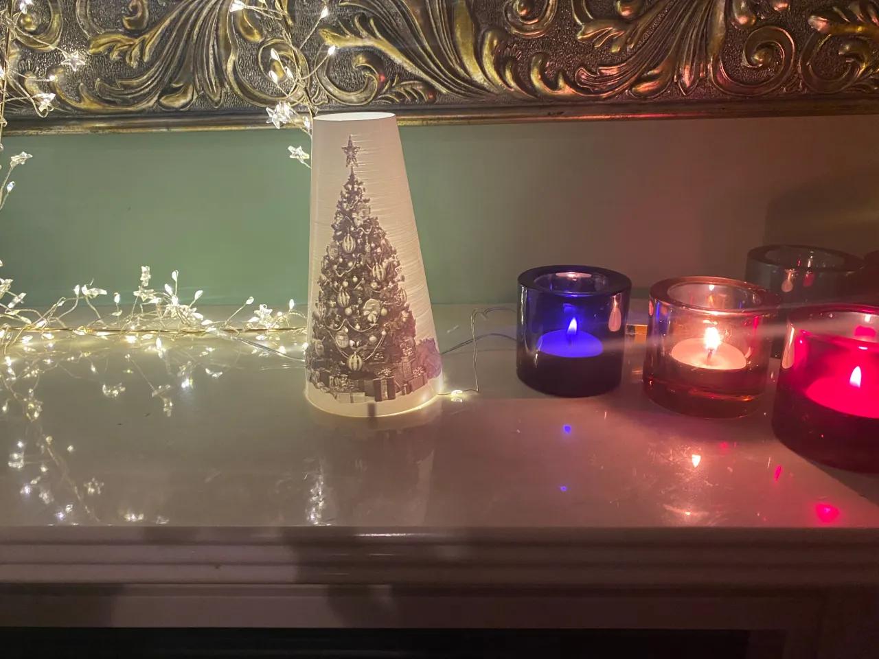 Christmas tree. Led lamp. falco*sign. - Afbeelding 4
