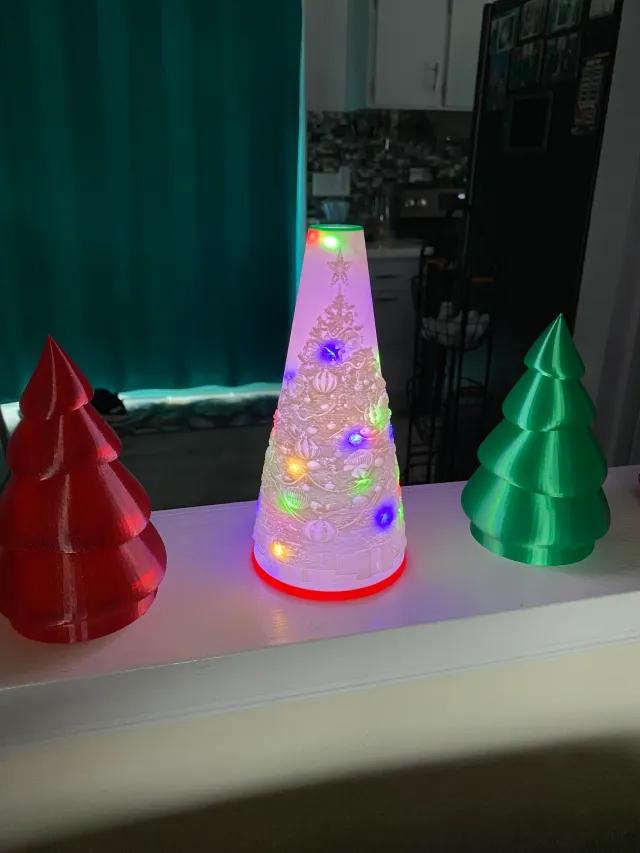 Christmas tree v².Led lamp. falco*sign.☺ - Afbeelding 2