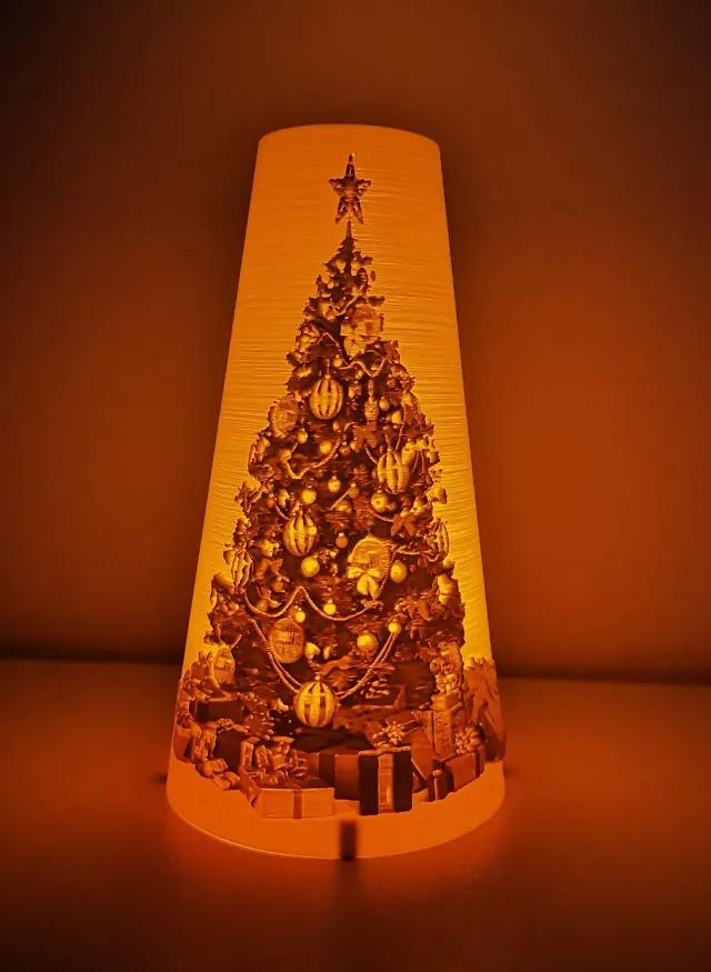 Christmas tree. v³ Led lamp. falco*sign. - Afbeelding 2