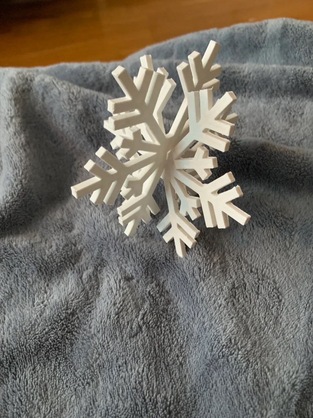 Snowflake Tree Topper Christmas (BioPlastic) - Afbeelding 4