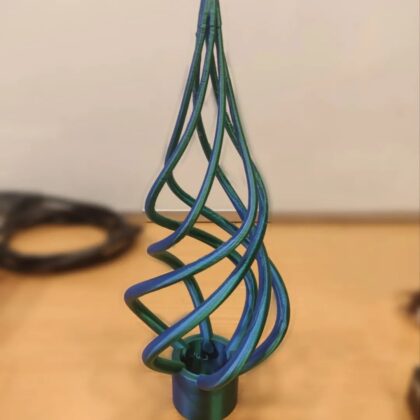 Spiral Tree Topper Christmas (BioPlastic)