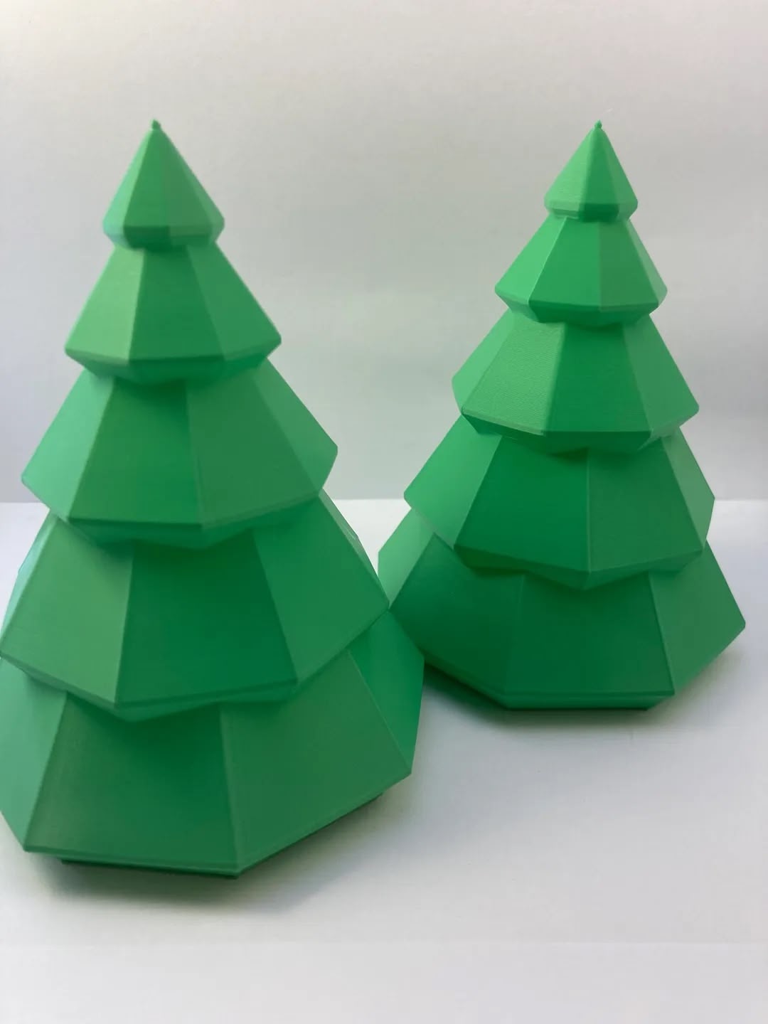 Pair of Christmas Trees Christmas Decoration (BioPlastic)