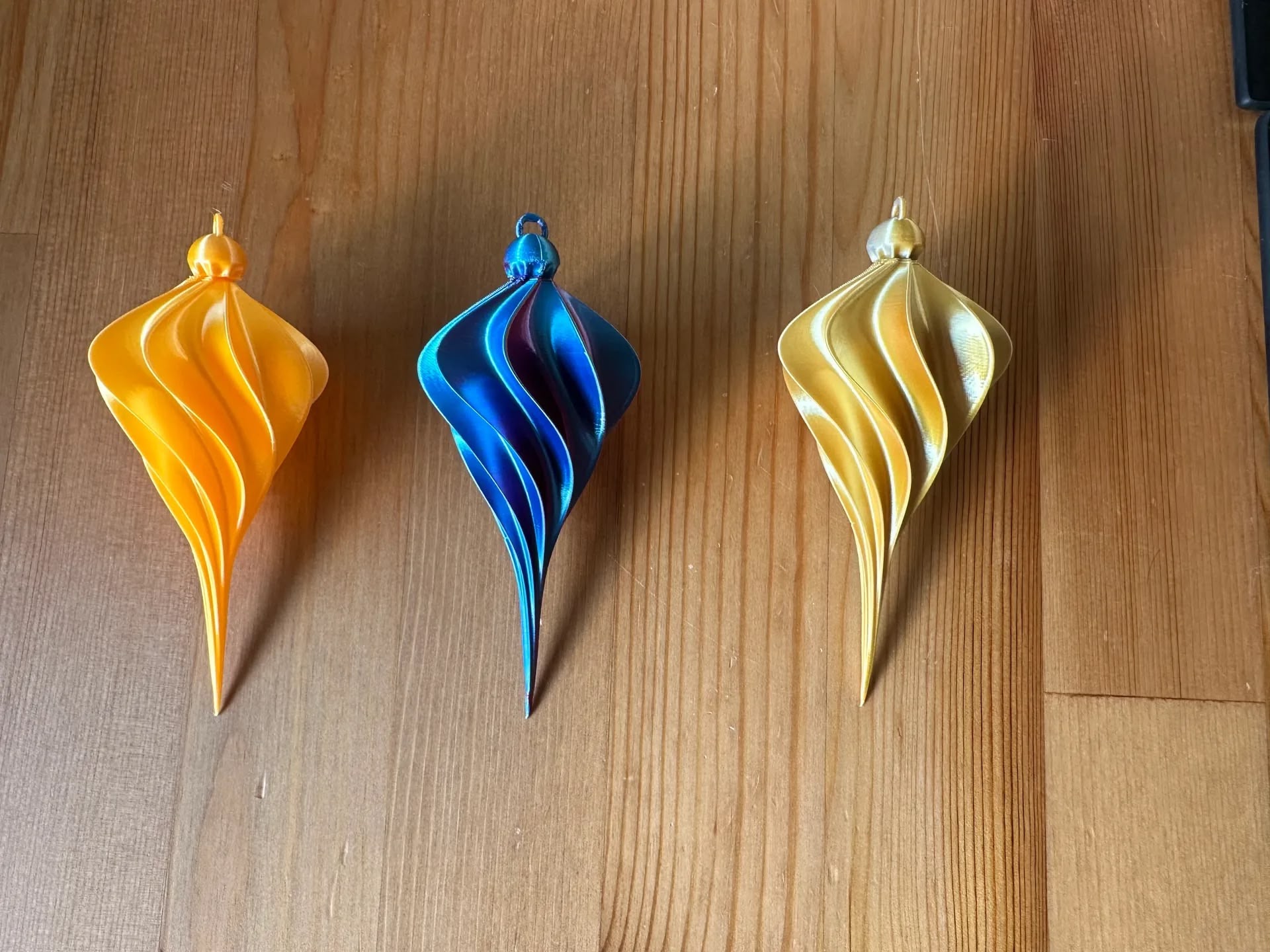 Spiral Christmas Ornament 2 (BioPlastic) - Afbeelding 8