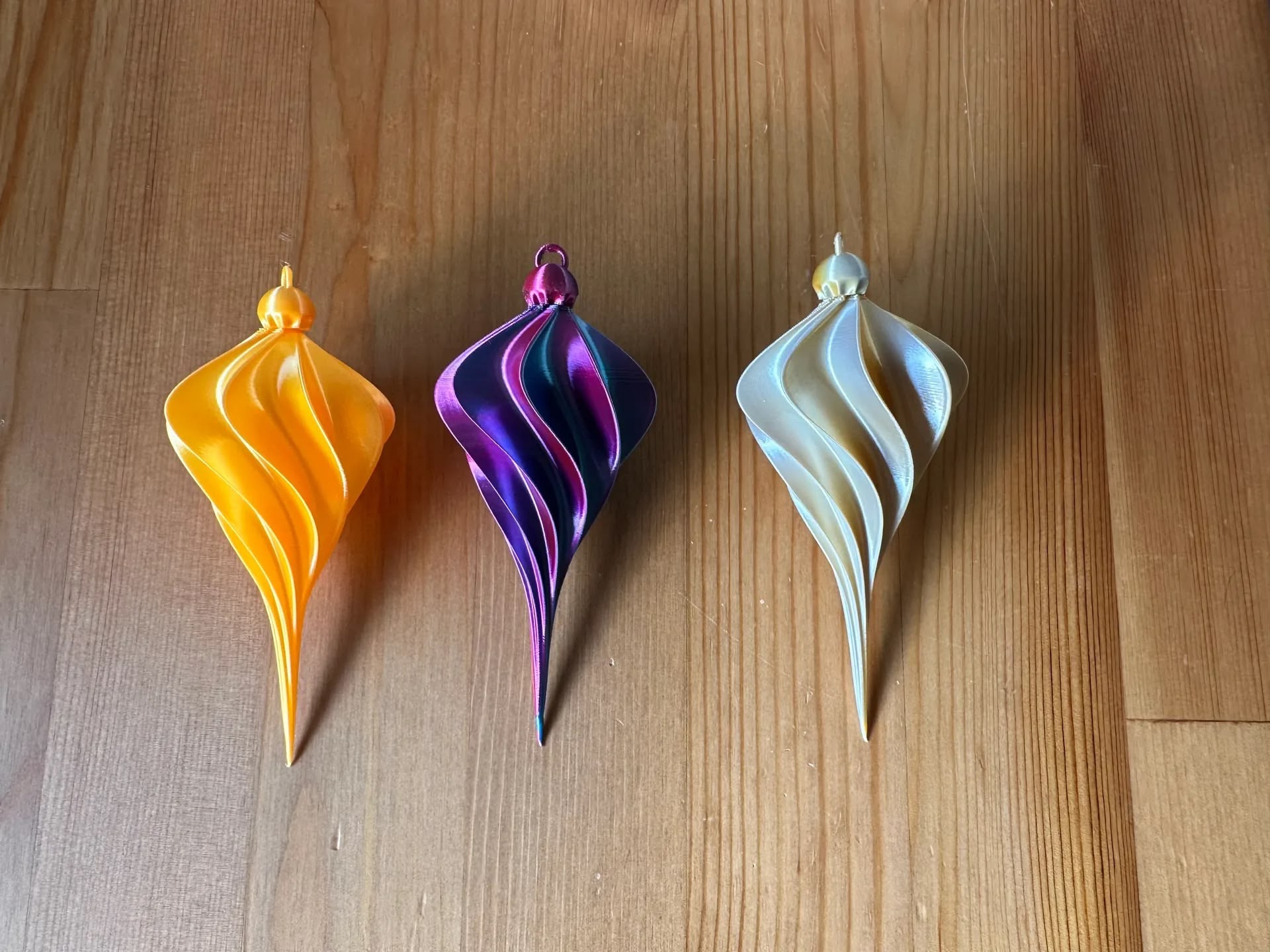 Spiral Christmas Ornament 2 (BioPlastic) - Afbeelding 9