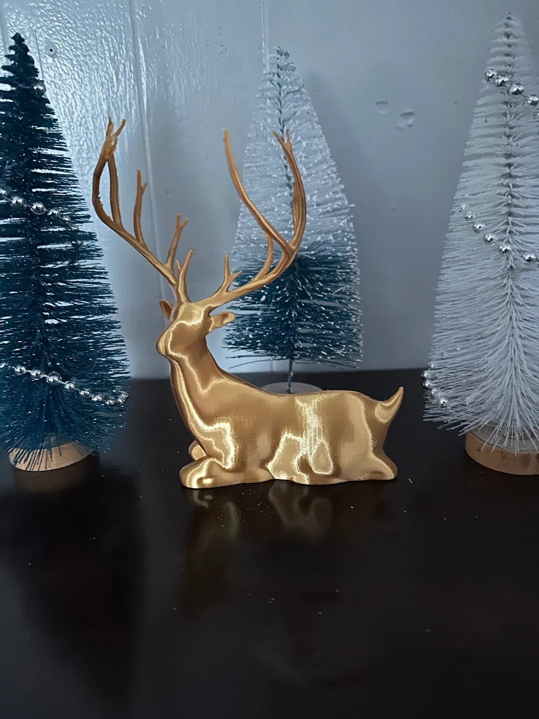 Reindeer Christmas Decoration (BioPlastic) - Afbeelding 10