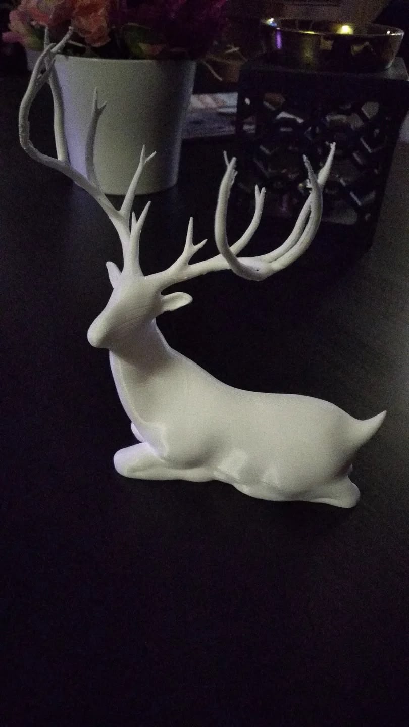 Reindeer Christmas Decoration (BioPlastic) - Afbeelding 12