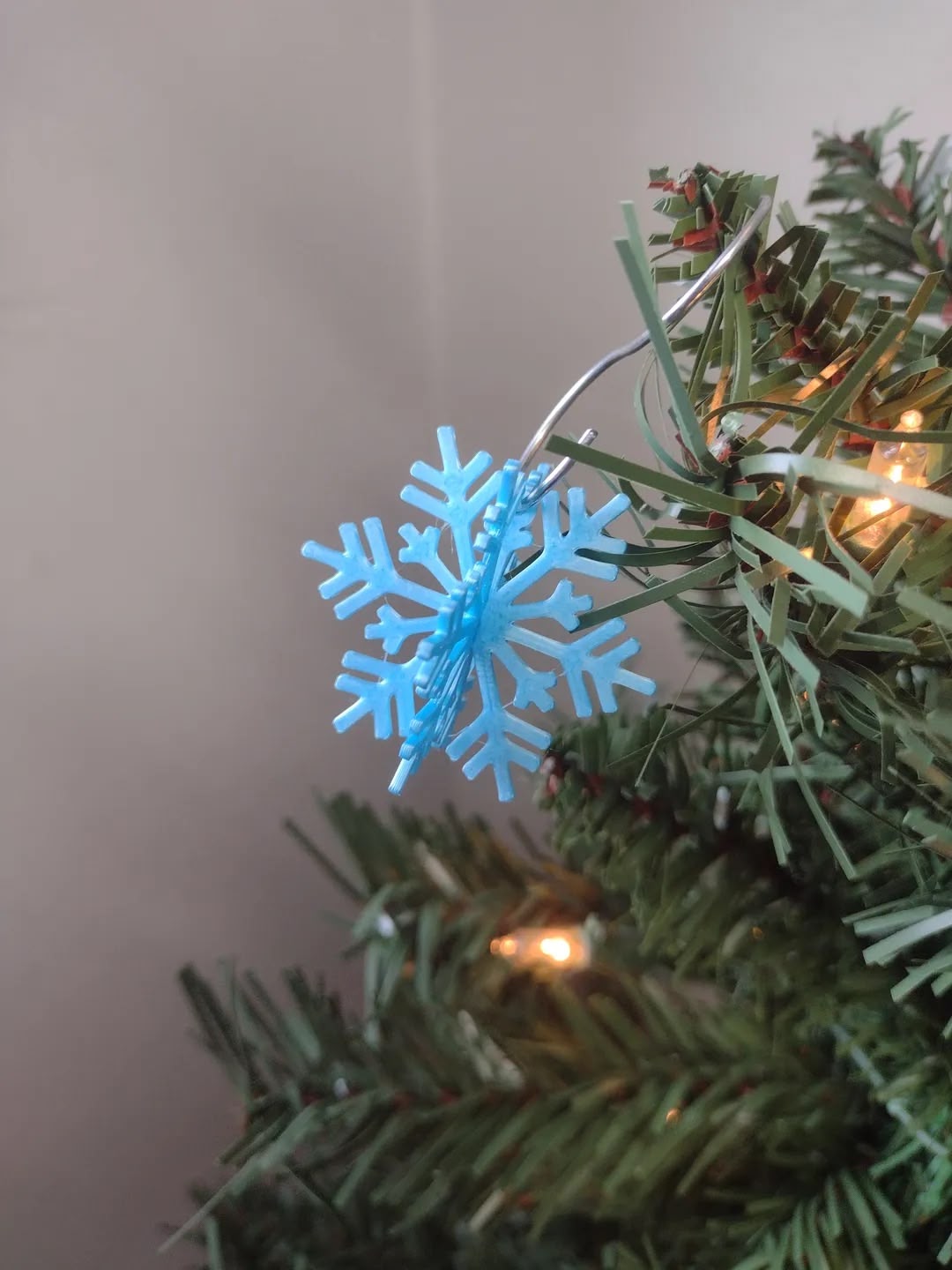 Snowflake Christmas Ornament 9 (BioPlastic) - Afbeelding 9