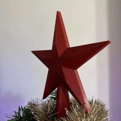 Star Tree Topper Christmas (BioPlastic)
