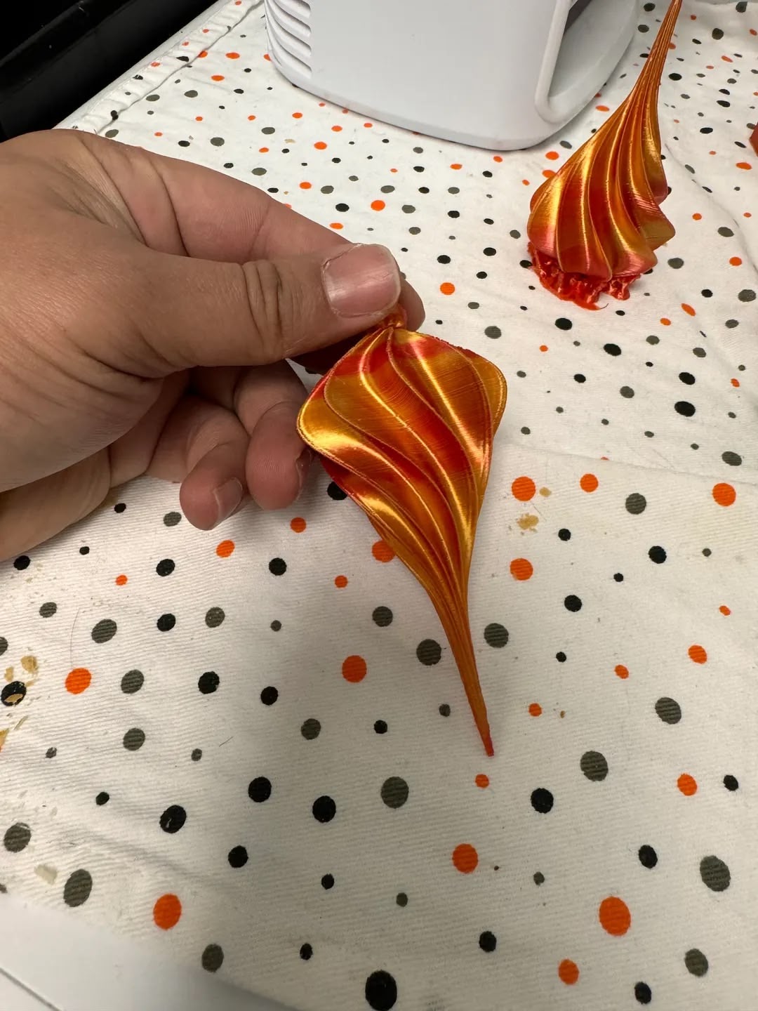 Spiral Christmas Ornament 2 (BioPlastic) - Afbeelding 10