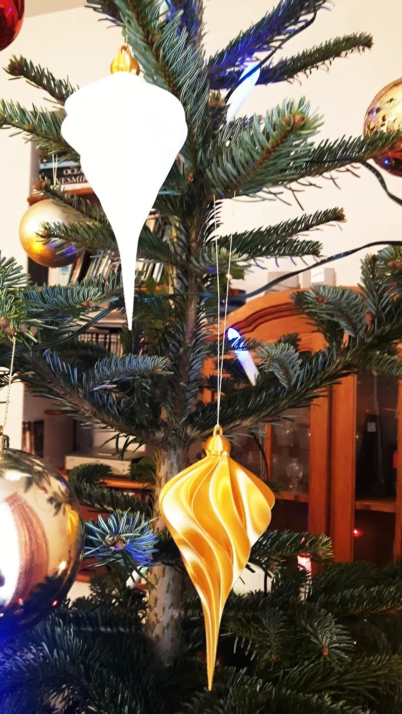 Spiral Christmas Ornament 2 (BioPlastic) - Afbeelding 11